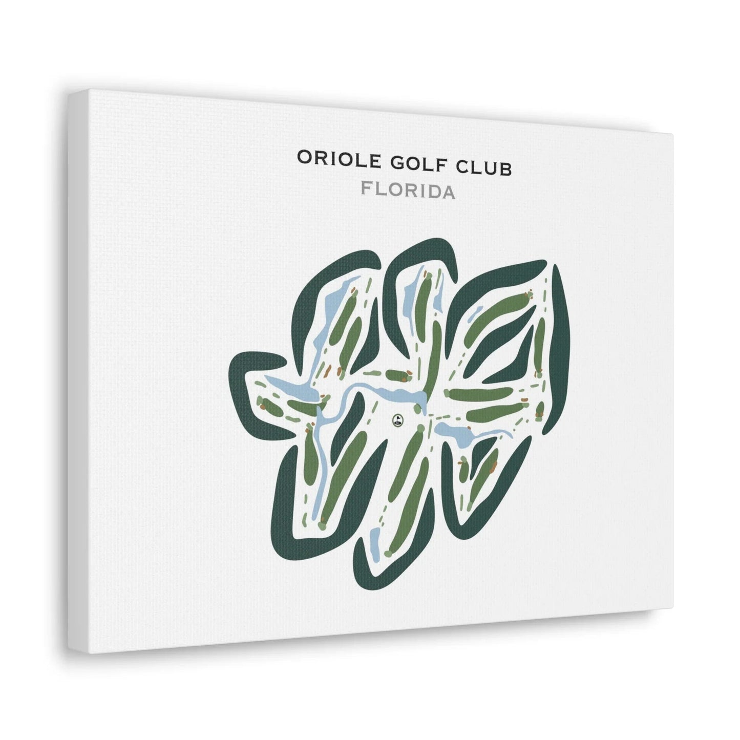 Oriole Golf Club, Florida - Printed Golf Courses