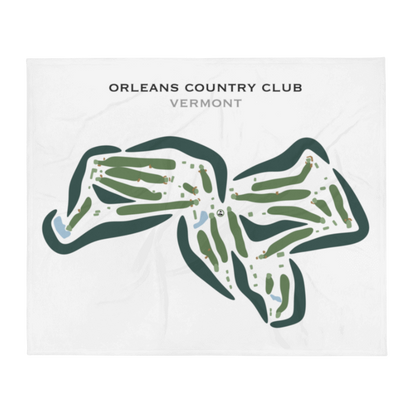 Orleans Country Club, Vermont - Printed Golf Courses