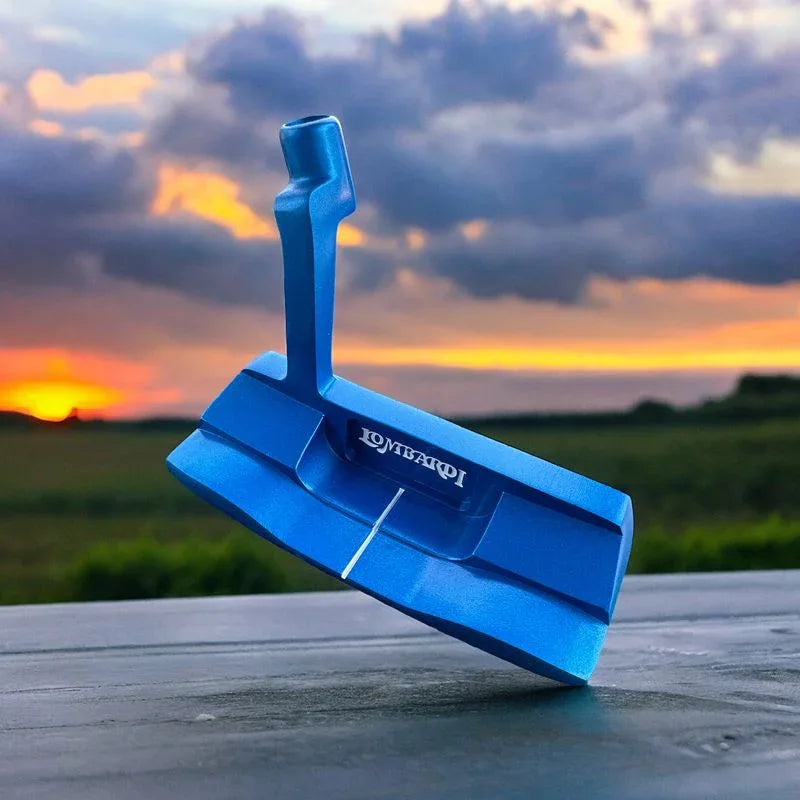 Lombardi Golf Custom Blue 1969 Double Wide Blade Golf Putter - GOLF LEAGUE