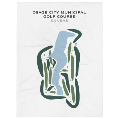 Osage City Municipal Golf Course, Kansas - Printed Golf Courses