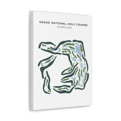 Osage National Golf Resort, Missouri - Printed Golf Courses
