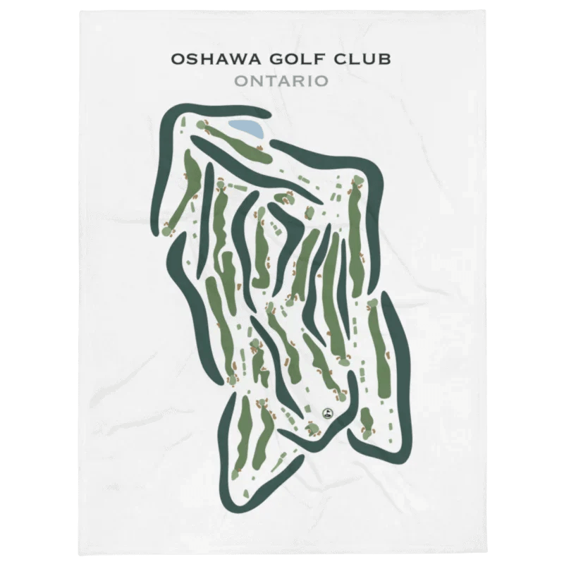 Oshawa Golf Club, Canada - Printed Golf Courses