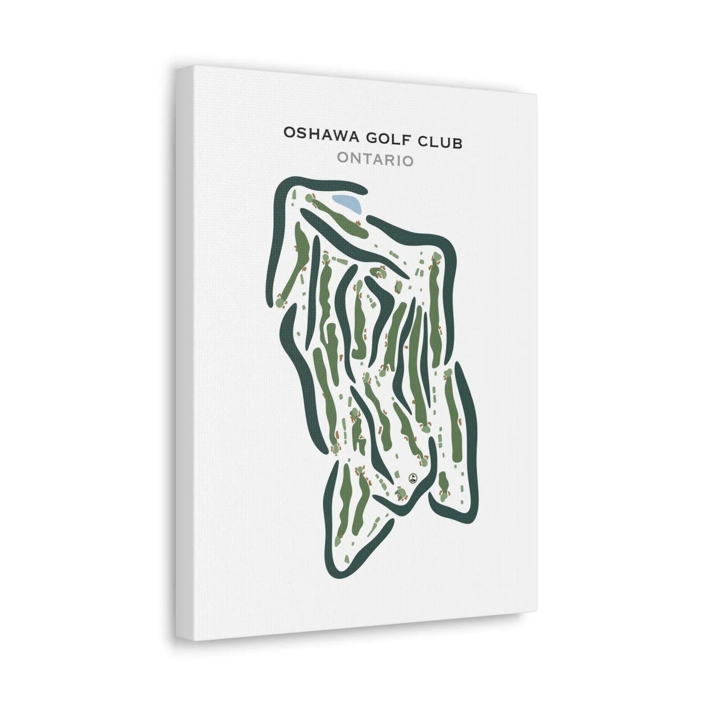 Oshawa Golf Club, Canada - Printed Golf Courses