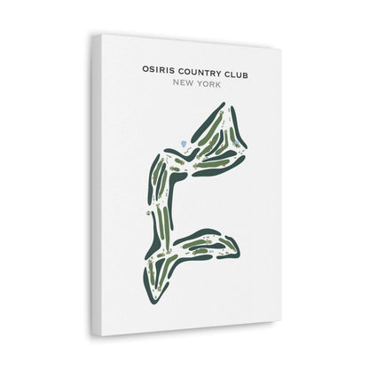 Osiris Country Club, New York - Printed Golf Course