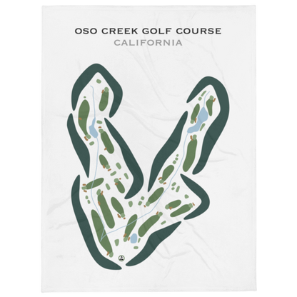 Oso Creek Golf Course, California - Printed Golf Courses