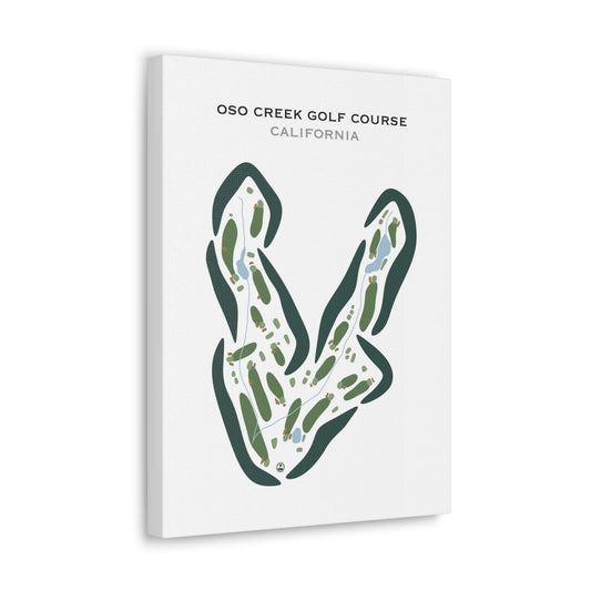 Oso Creek Golf Course, California - Printed Golf Courses