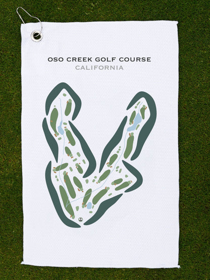 Oso Creek Golf Course, California - Printed Golf Courses