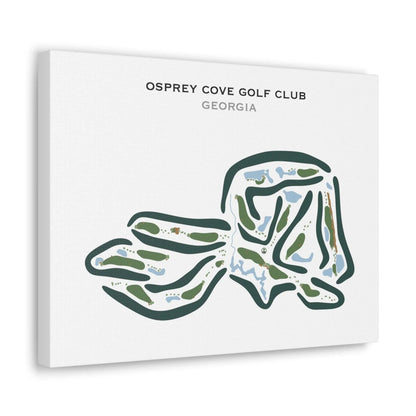 Osprey Cove Golf Club, Georgia - Printed Golf Courses