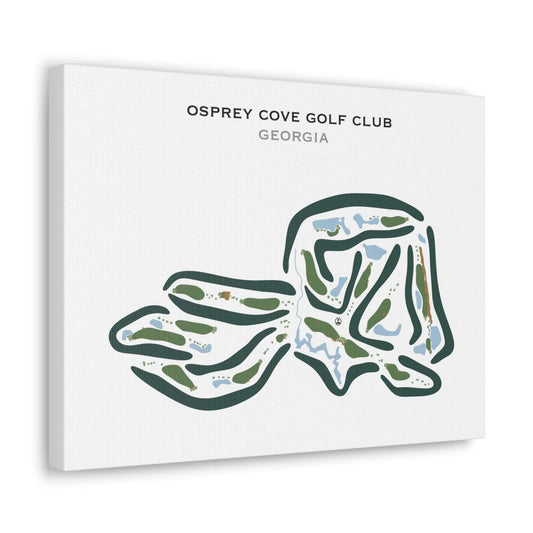 Osprey Cove Golf Club, Georgia - Printed Golf Courses