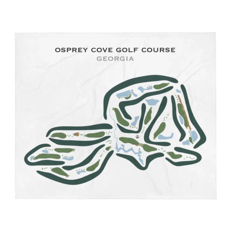 Osprey Cove Golf Course, Georgia - Printed Golf Courses