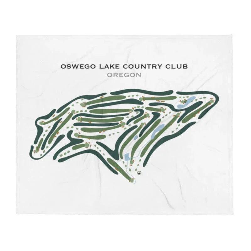 Oswego Lake Country Club, Oregon - Printed Golf Courses