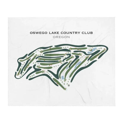 Oswego Lake Country Club, Oregon - Printed Golf Courses