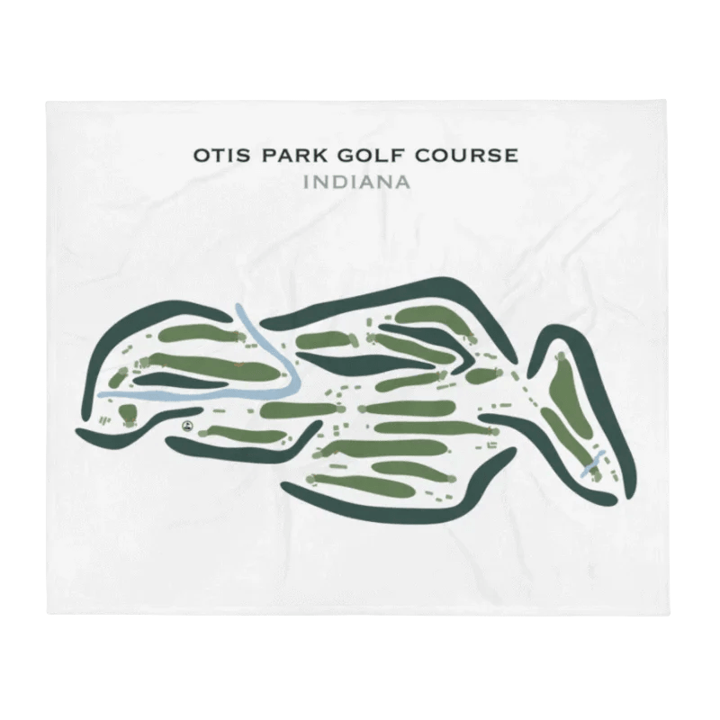 Otis Park Golf Course, Indiana - Printed Golf Courses