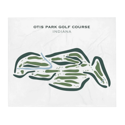 Otis Park Golf Course, Indiana - Printed Golf Courses