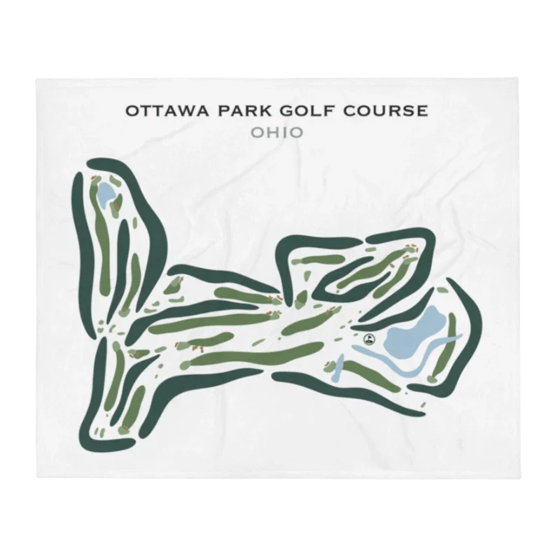 Ottawa Park Golf Course, Ohio - Printed Golf Courses