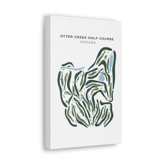 Otter Creek Golf Course, Indiana - Printed Golf Courses
