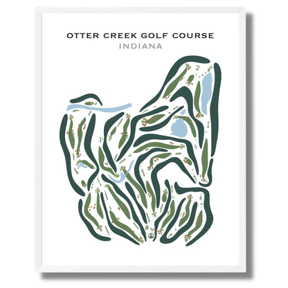 Otter Creek Golf Course, Indiana - Printed Golf Courses