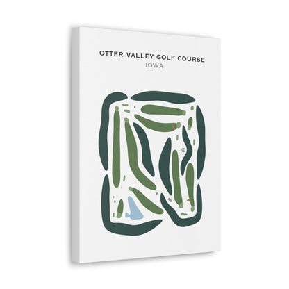Otter Valley Golf Course, Iowa - Printed Golf Courses