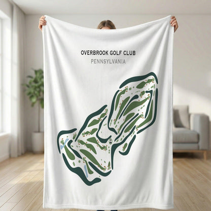 Overbrook Golf Club, Pennsylvania - Printed Golf Courses