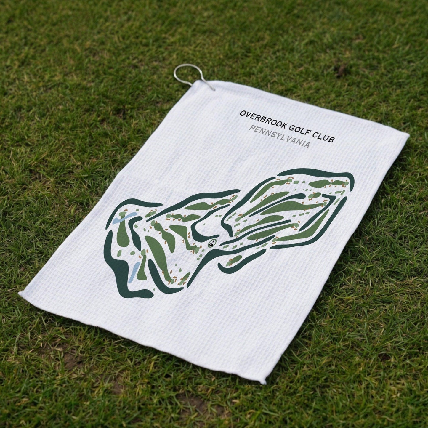Overbrook Golf Club, Pennsylvania - Printed Golf Courses