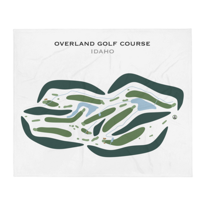Overland Golf Course, Idaho - Printed Golf Courses