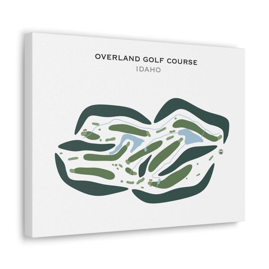 Overland Golf Course, Idaho - Printed Golf Courses