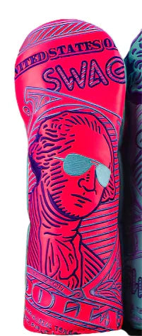 Swag Golf - Bubblegum Gigantic George Fairway Wood Headcover - GOLF LEAGUE