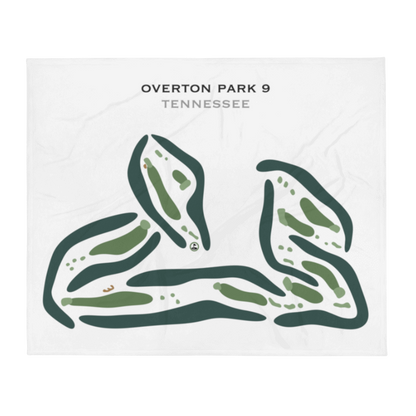 Overton Park 9, Tennessee - Printed Golf Courses