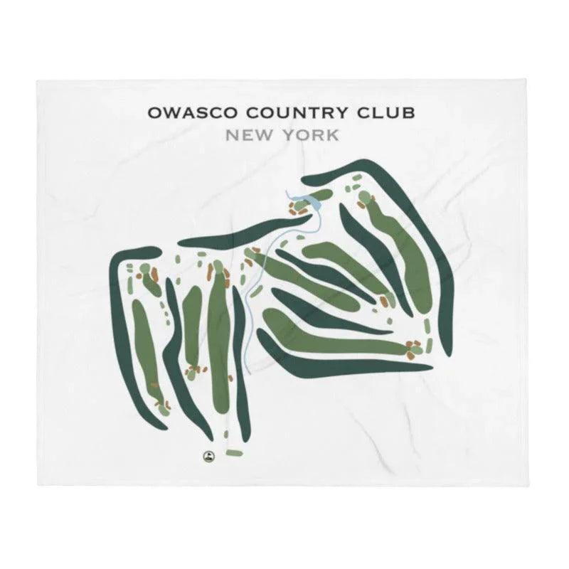 Owasco Country Club, New York - Printed Golf Course