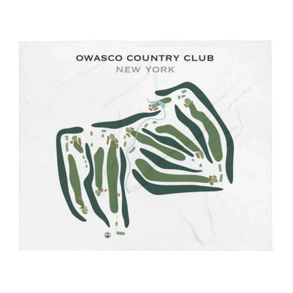 Owasco Country Club, New York - Printed Golf Course