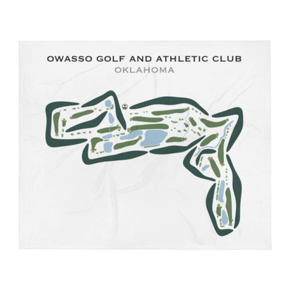 Owasso Golf & Athletic Club, Oklahoma - Printed Golf Courses