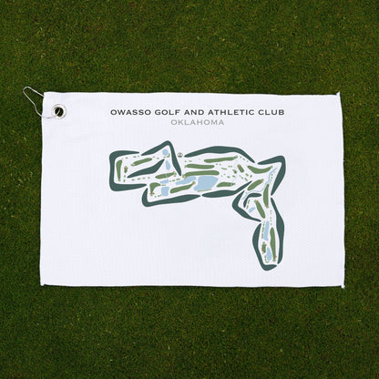Owasso Golf & Athletic Club, Oklahoma - Printed Golf Courses