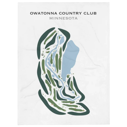 Owatonna Country Club, Minnesota - Printed Golf Courses