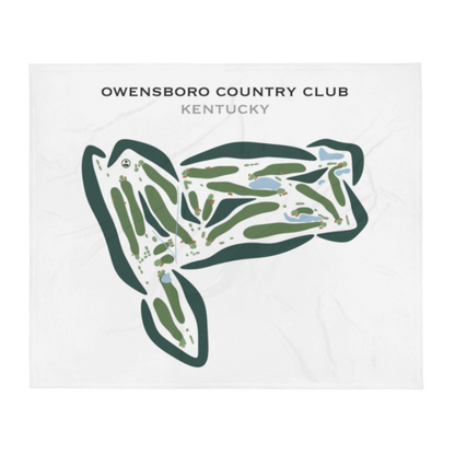 Owensboro Country Club, Kentucky - Printed Golf Courses