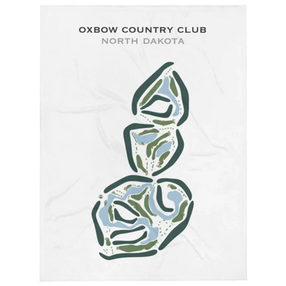 Oxbow Country Club, North Dakota - Printed Golf Courses
