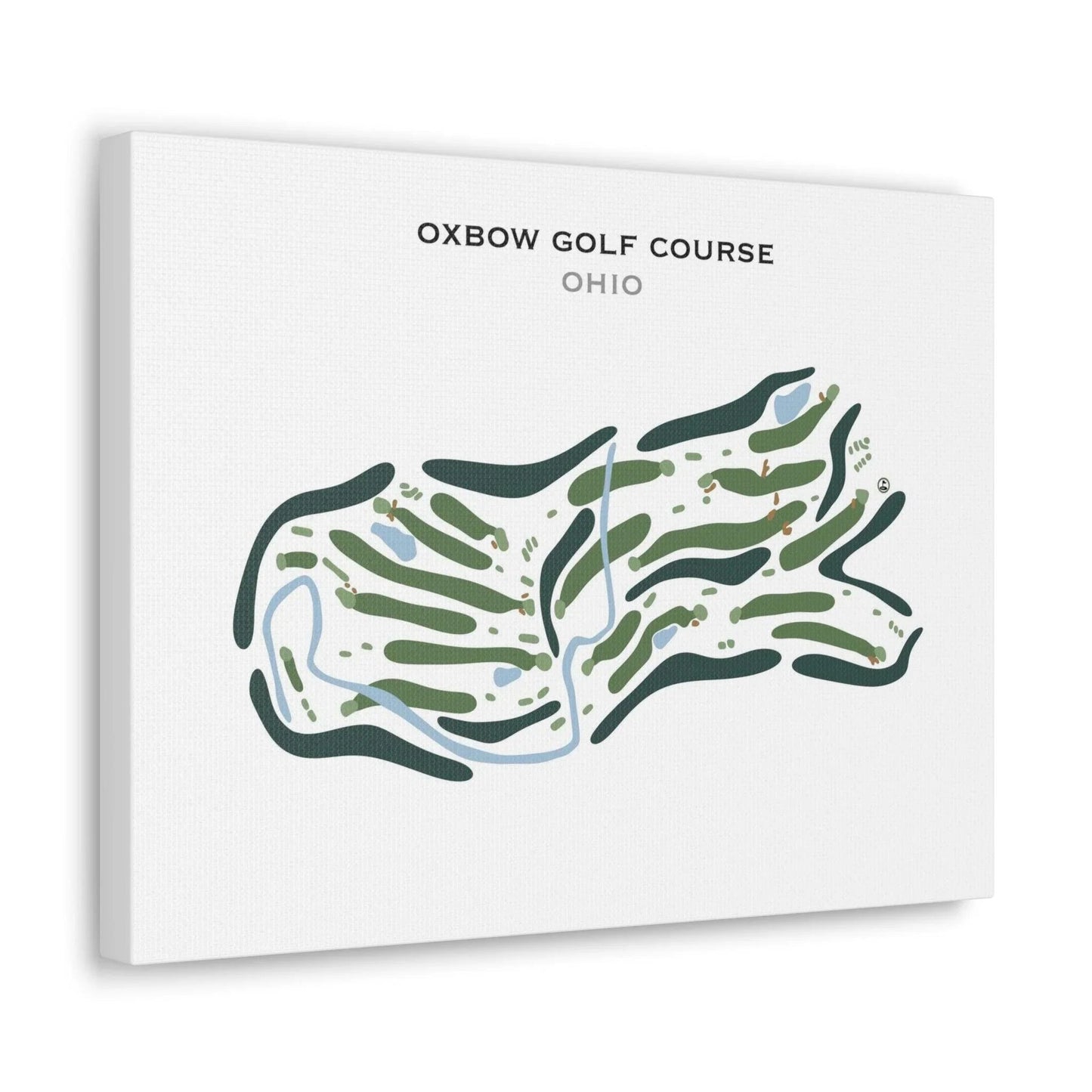 Oxbow Golf Course, Ohio - Printed Golf Course