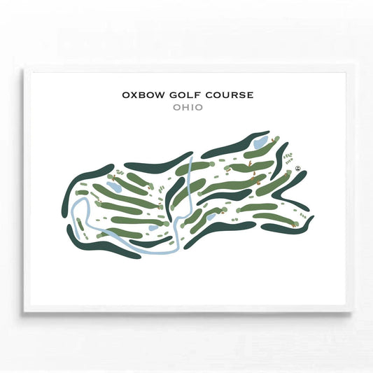 Oxbow Golf Course, Ohio - Printed Golf Course