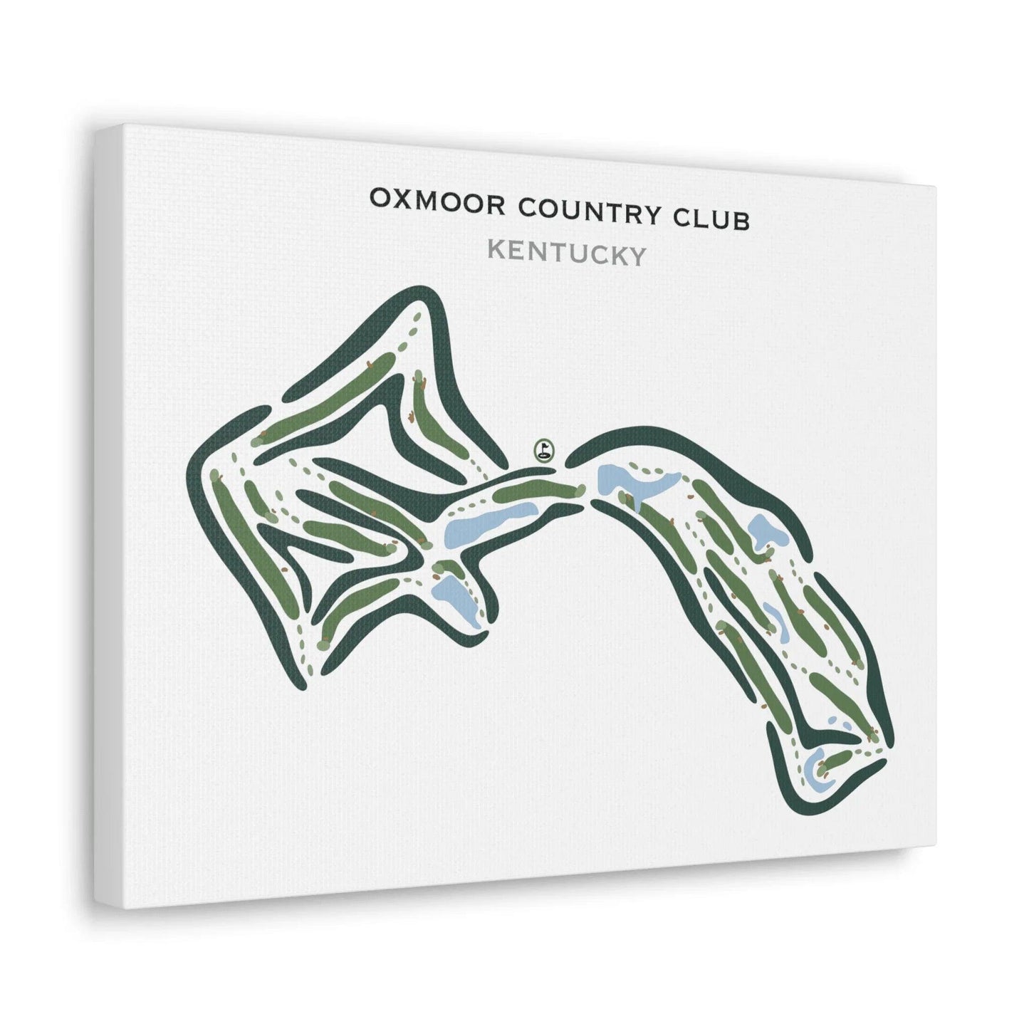 Oxmoor Country Club, Kentucky - Printed Golf Courses