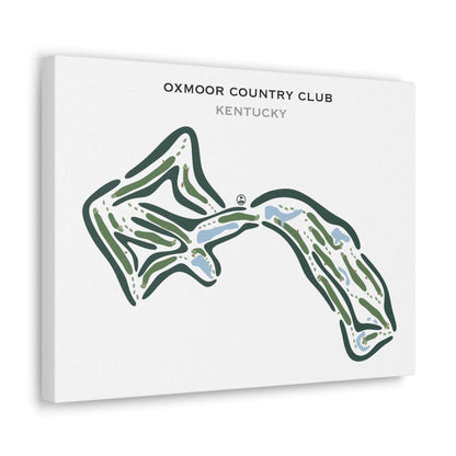 Oxmoor Country Club, Kentucky - Printed Golf Courses
