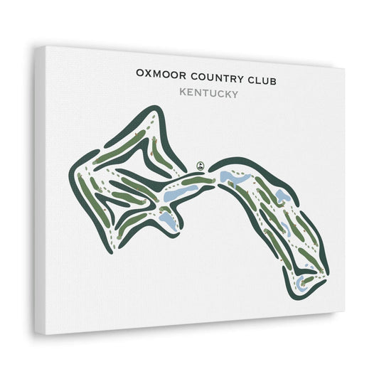 Oxmoor Country Club, Kentucky - Printed Golf Courses