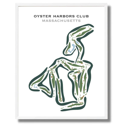 Oyster Harbors Club, Massachusetts - Printed Golf Courses