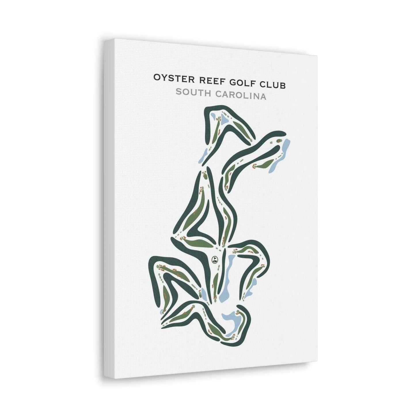 Oyster Reef Golf Club, South Carolina - Printed Golf Courses
