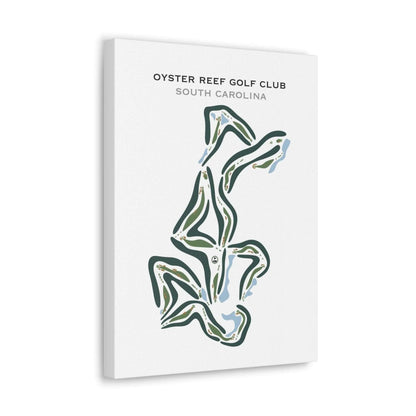 Oyster Reef Golf Club, South Carolina - Printed Golf Courses