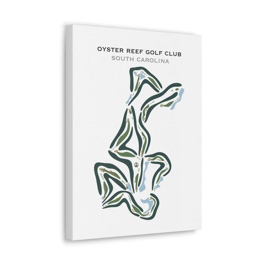 Oyster Reef Golf Club, South Carolina - Printed Golf Courses