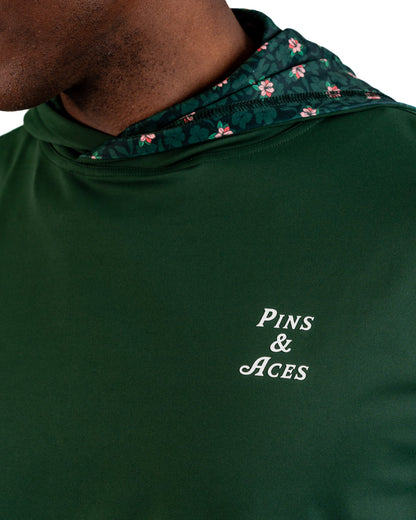 Performance Golf Hoodie - Dark Azalea