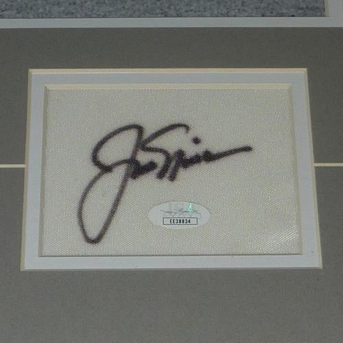 Jack Nicklaus, Arnold Palmer And Gary Player Autographed Big 3 Deluxe Framed Golf Piece - JSA