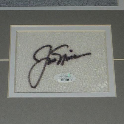 Jack Nicklaus, Arnold Palmer And Gary Player Autographed Big 3 Deluxe Framed Golf Piece - JSA