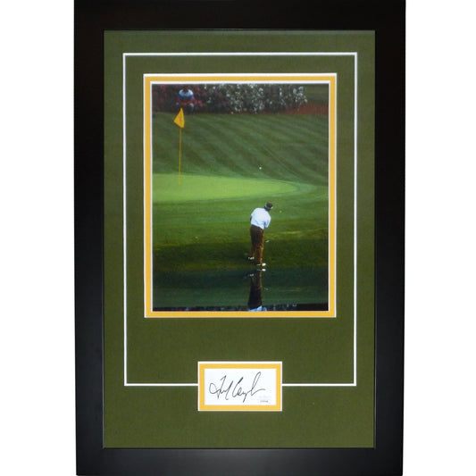 Fred Couples Autographed 1992 Masters (Chipping) "Signature Series" Frame - JSA