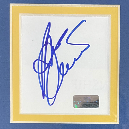 Ben Crenshaw Autographed 1995 Masters "Signature Series" Frame