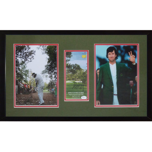 Bubba Watson Autographed 2-Time Masters Champion Tribute Collage - JSA